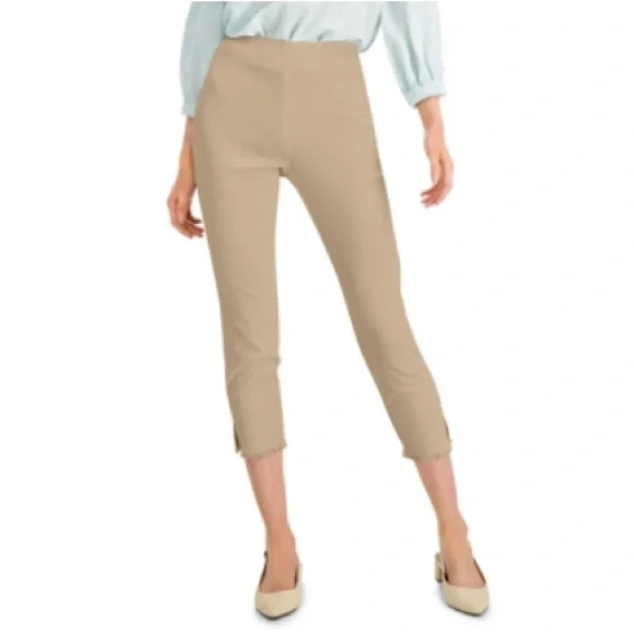 Alfani Pants Jumpsuits Alfani Petite Fringedhem Ankle Pants